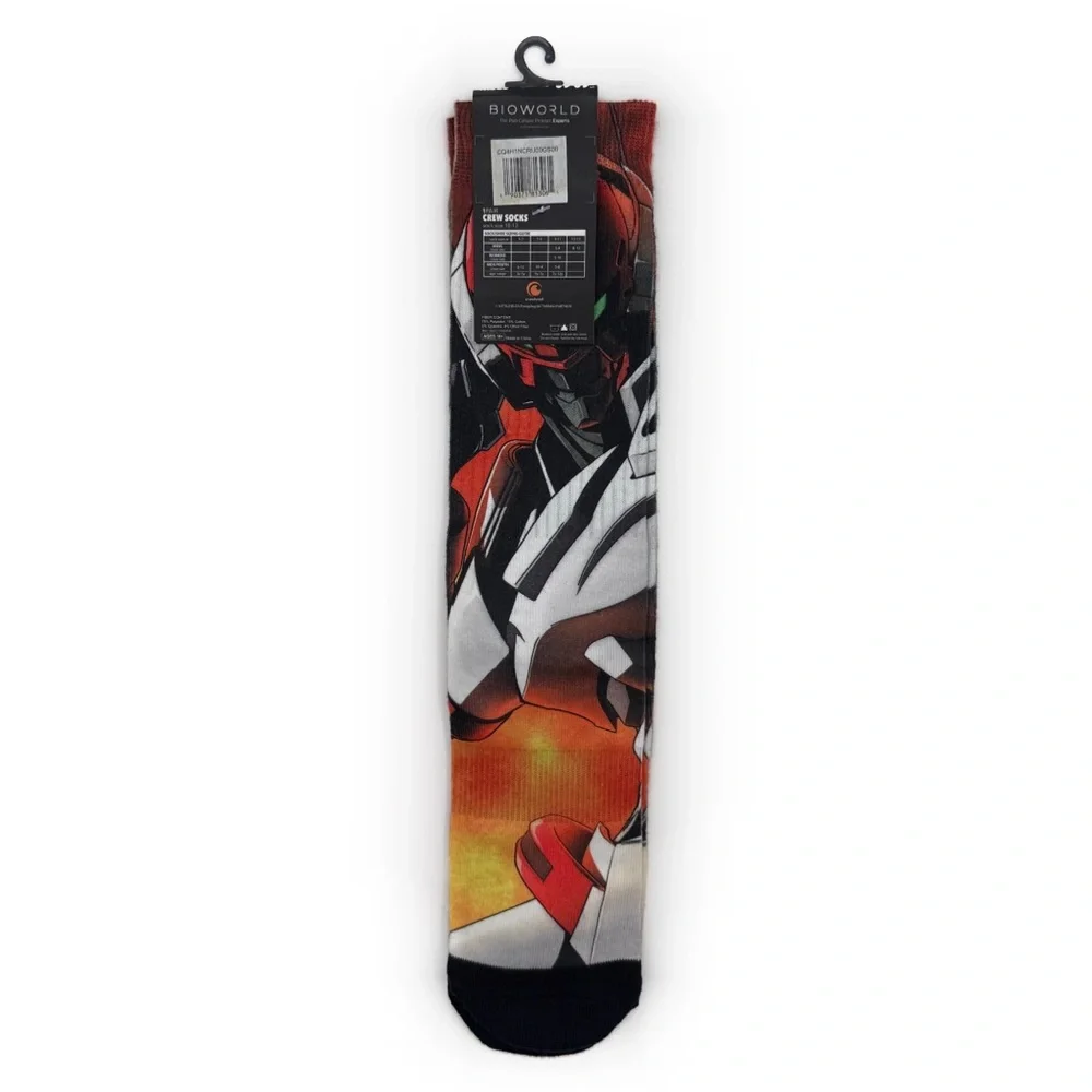 Active Raid Anime Crew Socks Cartoon Mens Fan Gift Takeru Kuroki